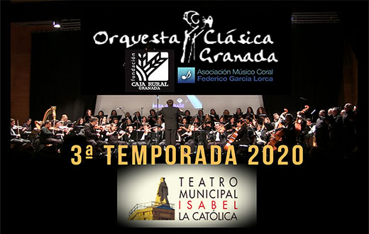 Imagen descriptiva del evento 'Orquesta Clásica Granada: Tercera Temporada'
